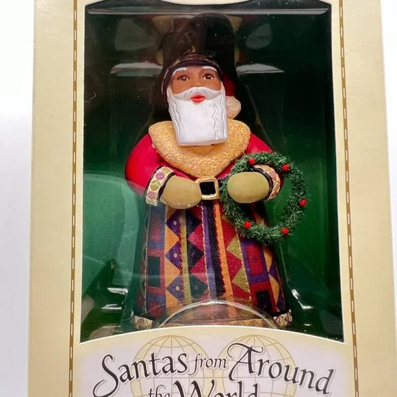 Hallmark Santas From Around The World UNITED STATES Ornament Keepsakes NIB 2004 - Picture 5 of 8